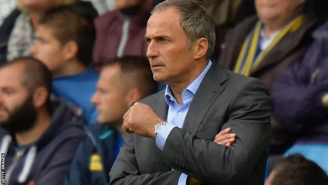 Leeds United boss Darko Milanic