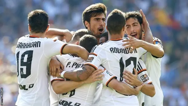 Valencia celebrate