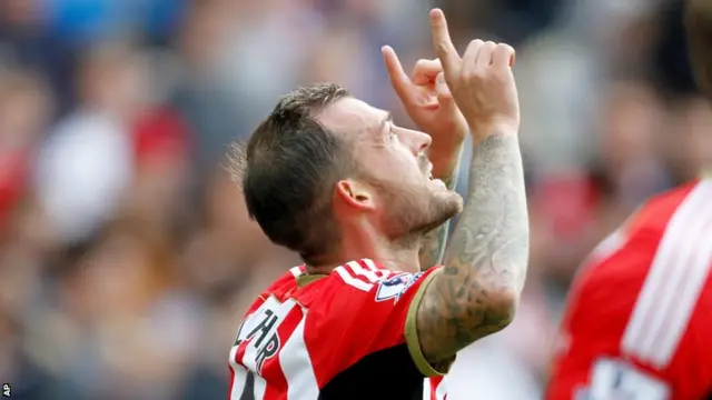 Steven Fletcher celebrates for Sunderland