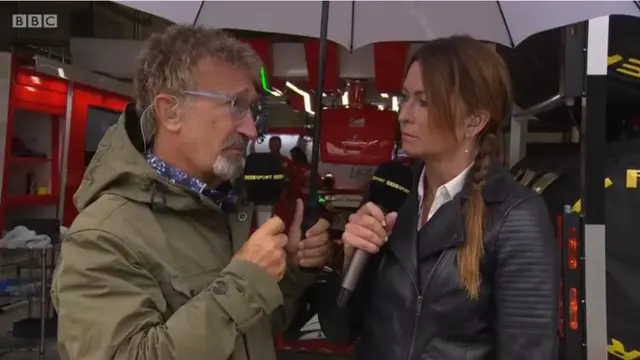 Eddie Jordan & Suzi Perry