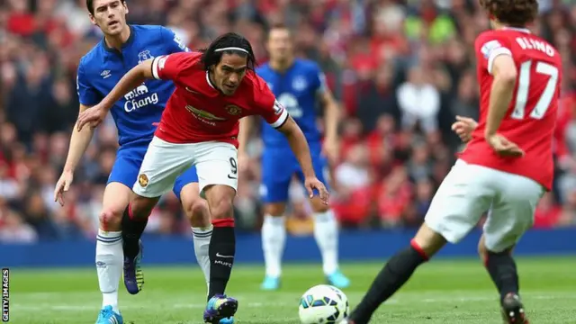 Manchester United striker Radamel Falcao