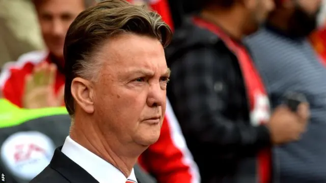 Manchester United manager Louis van Gaal