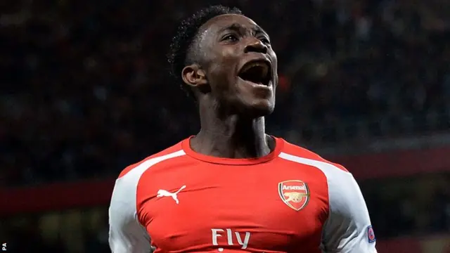 Arsenal striker Danny Welbeck