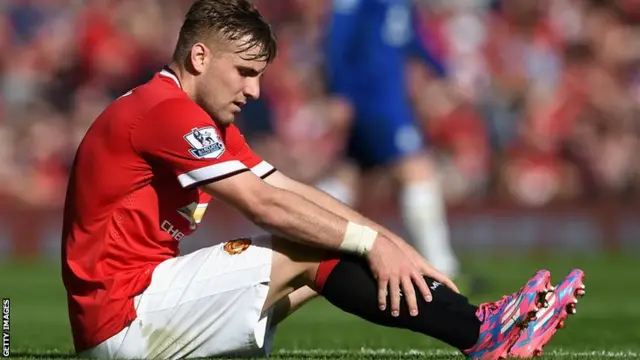 Manchester United defender Luke Shaw