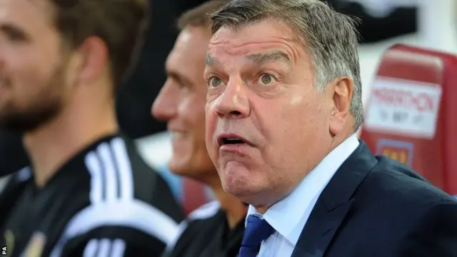 West Ham manager Sam Allardyce