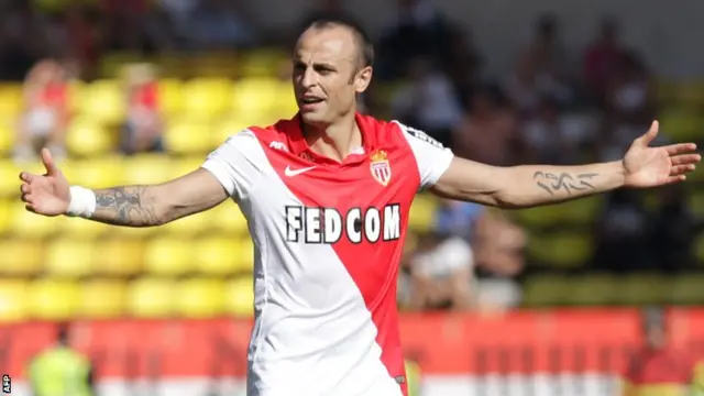 Monaco striker Dimitar Berbatov