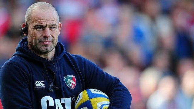 Leicester director of rugby Richard Cockerill