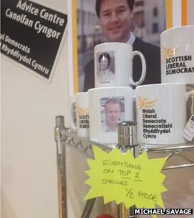 Nick Clegg cups