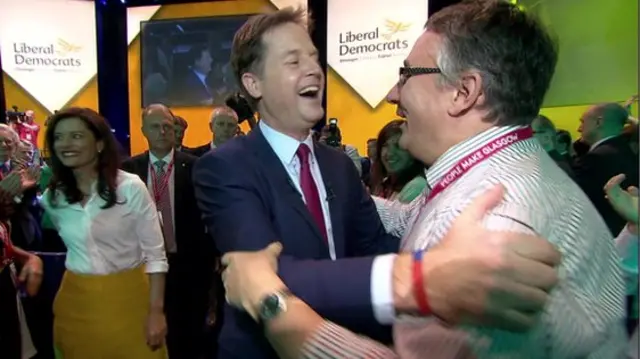 Nick Clegg and Martin Horwood