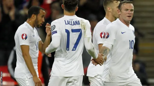 England celebrate