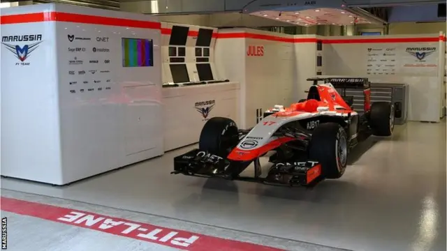 Jules Bianchi's Marussia