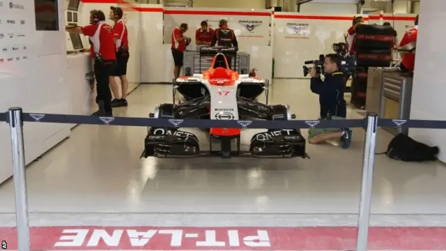 Jules Bianchi's Marussia