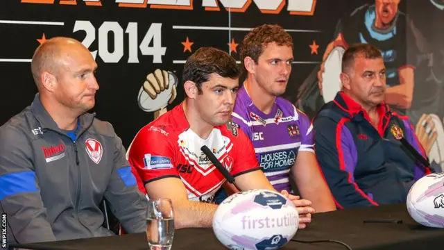 St Helens v Wigan media conference