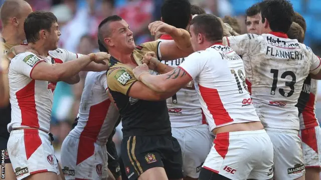 St Helens v Wigan