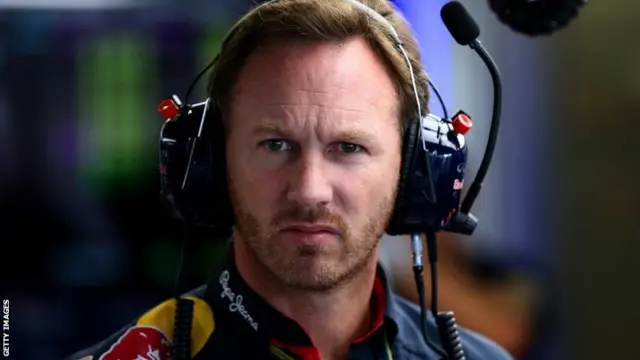 Christian Horner looks ok