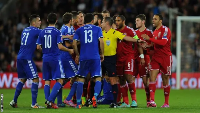 Wales and Bosnia come together