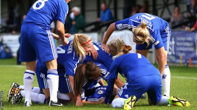 Chelsea celebrate