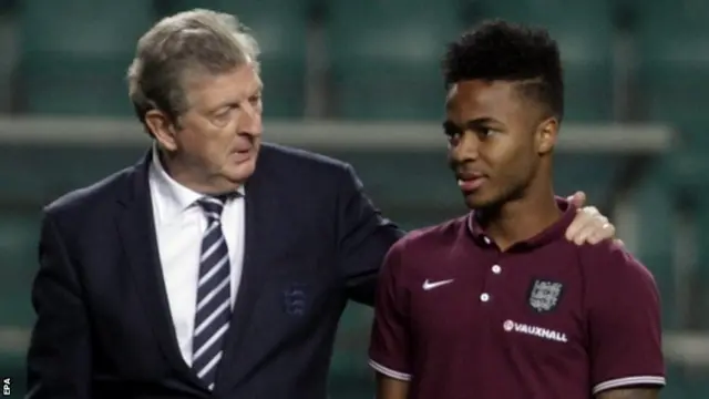 Roy Hodgson & Raheem Sterling