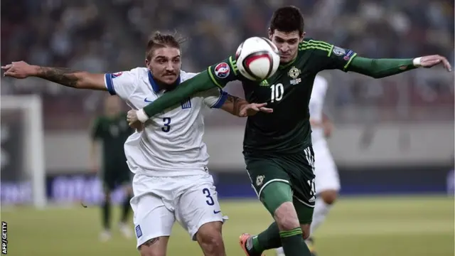 Northern Ireland's Kyle Lafferty