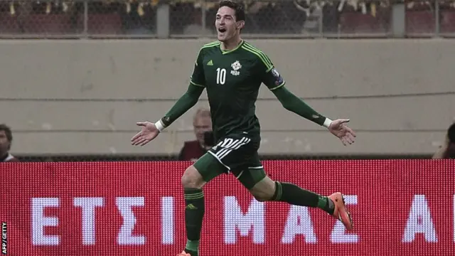 Northern Ireland's Kyle Lafferty