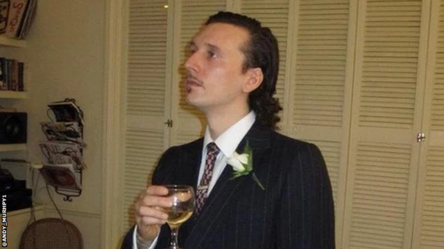 A man who resembles Paris Saint-Germain striker Zlatan Ibrahimovic