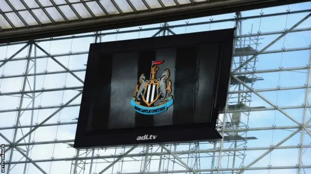 TV Screen at Newcastle