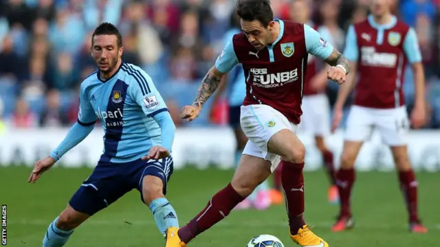 Danny Ings of Burnley