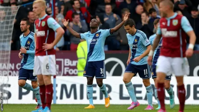 Enner Valencia celebrates