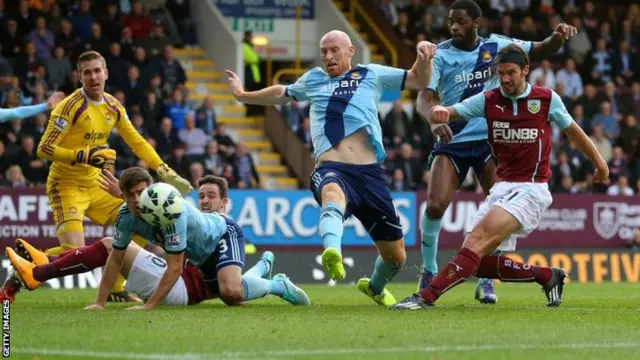 George Boyd scores for Burnley