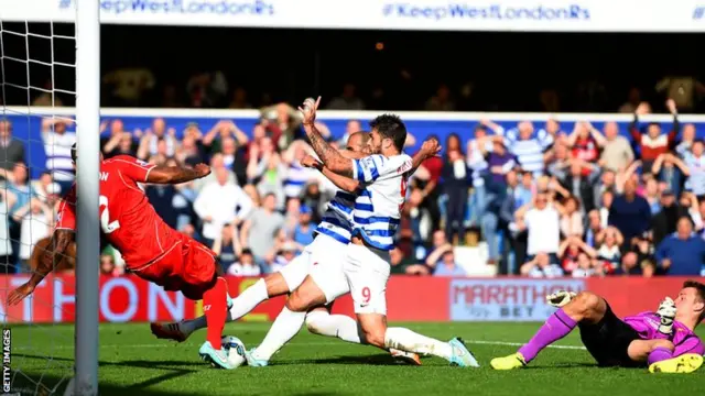 Sandro almost scores for QPR