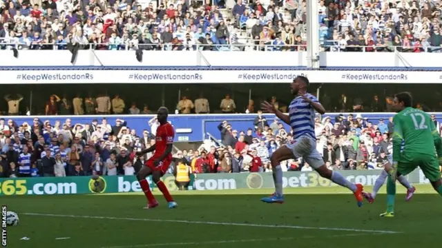 Steven Caulker scores an own goal