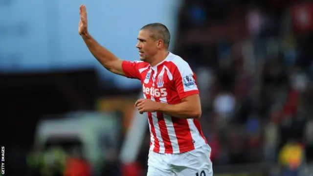 Jon Walters celebrates