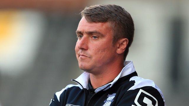 Birmingham manager Lee Clark