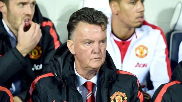 Manchester United manager Louis van Gaal