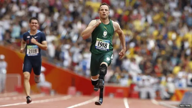 Pistorius at Beijing Paralympics