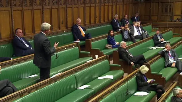 Andrew Lansley address the Commons