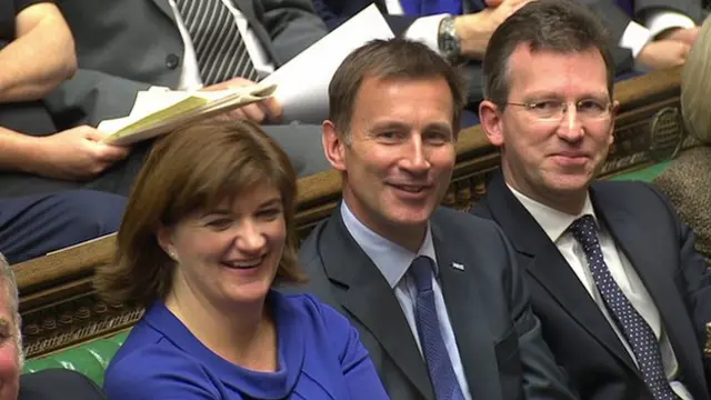 Nicky Morgan and Jeremy Hunt