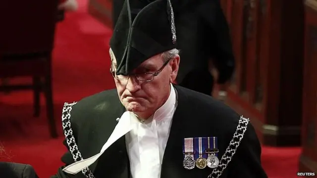 Sergeant-at-Arms Kevin Vickers is pictured in the Senate chamber on Parliament Hill in Ottawa in this file photo from June 3, 2011