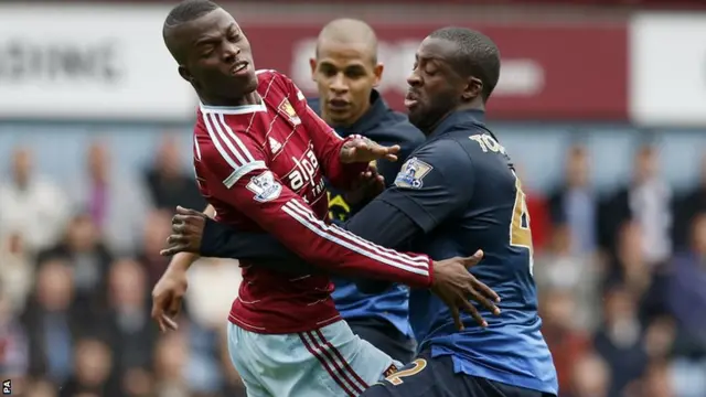 Enner Valencia and Yaya Toure