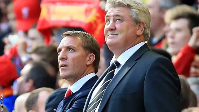 Brendan Rodgers and Steve Bruce