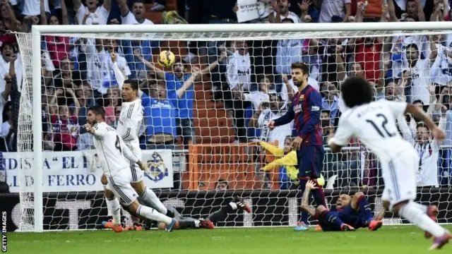 Real Madrid celebrate