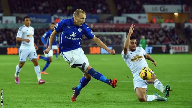 Leicester's Ritchie De Laet