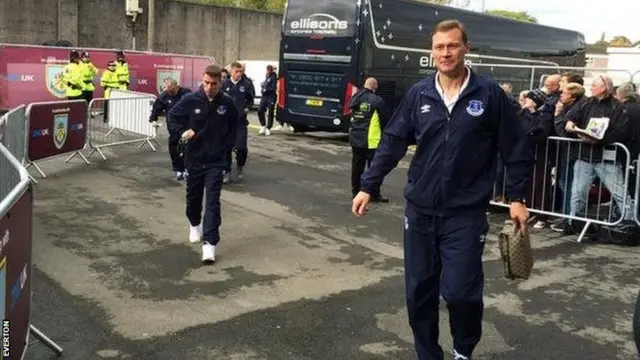 Everton coach Duncan Ferguson