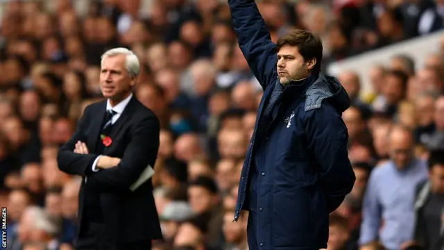 Mauricio Pochettino and Alan Pardew