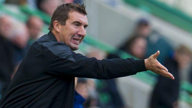 Interview - Hibernian boss Alan Stubbs