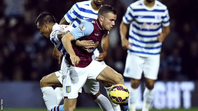 Aston Villa's Tom Cleverley