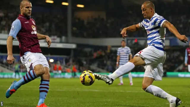 QPR striker Bobby Zamora