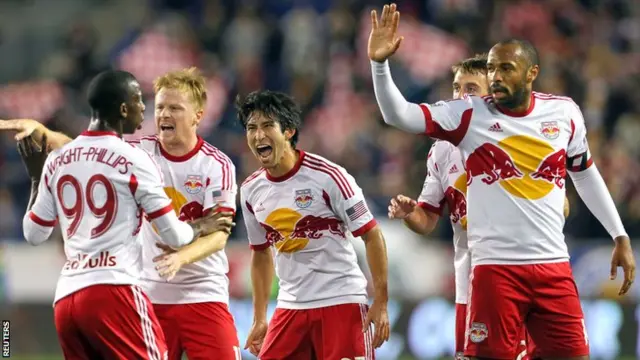 New York Red Bulls striker Bradley Wright-Philips