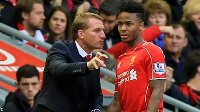 Raheem Sterling & Brendan Rodgers