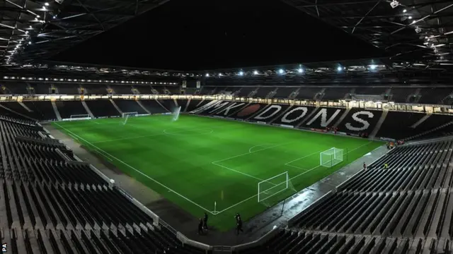 Stadium MK ahead of the Sheffield United match